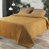 Linder Jeté de lit à petits pompons (230x250 cm - Cuivre)* Boutis, Couvre-Lit, Édredon