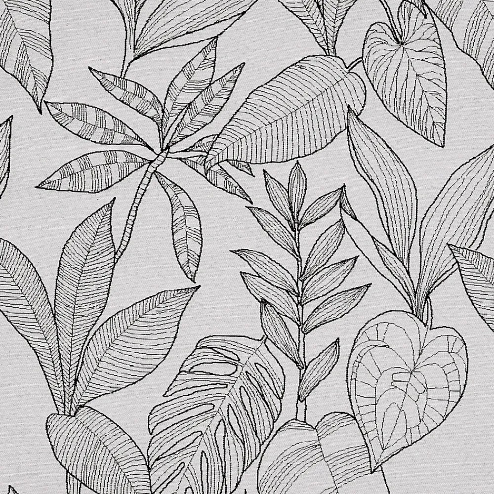 Linder Jeté de lit aux feuilles stylisées (240x260 cm - Beige)* Boutis, Couvre-Lit, Édredon
