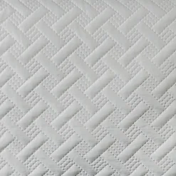 Linder Jeté de lit aux formes géométriques surpiquées (180x240 cm - Ecru)* Boutis, Couvre-Lit, Édredon
