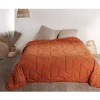 Jeté de lit Calisson (250x260 cm - Rouge Orangé)>Linder Discount