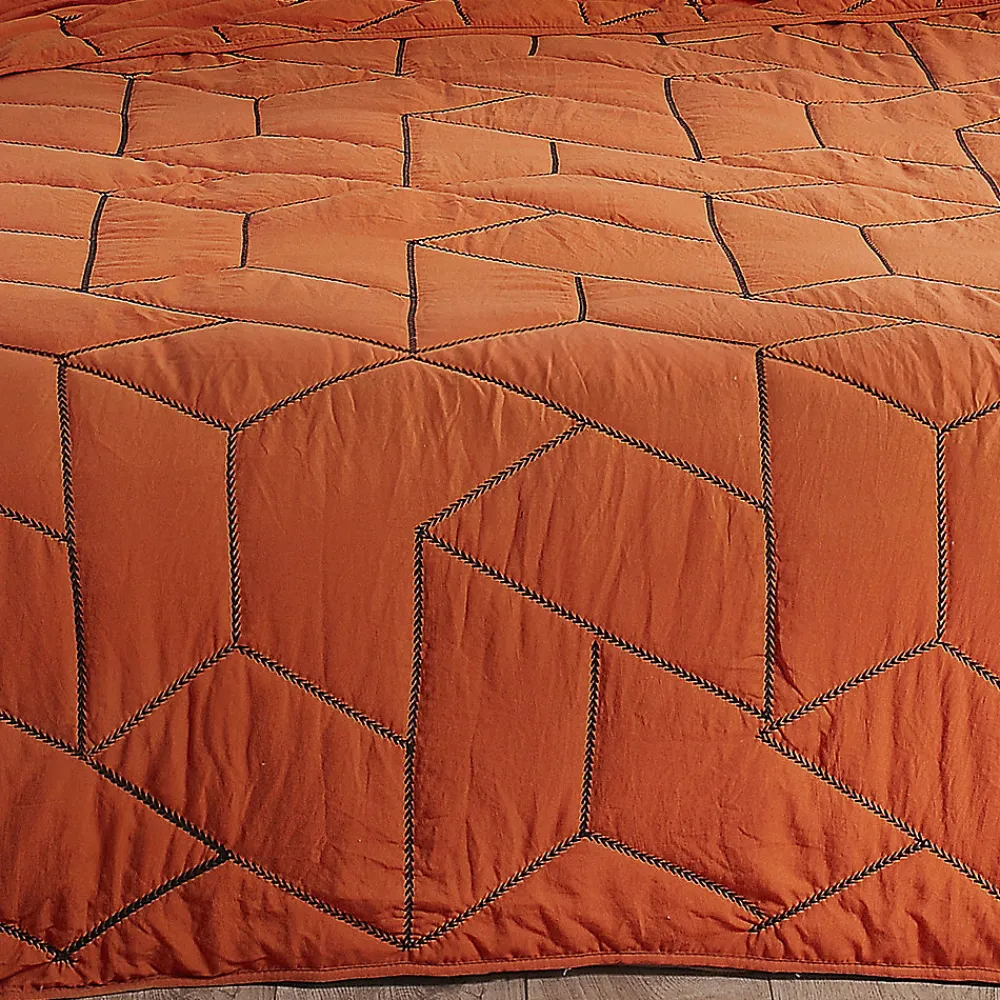 Jeté de lit Calisson (150x200 cm - Orange)>Linder Outlet
