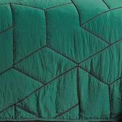 Linder Jeté de lit Calisson (150x200 cm - Vert emeraude)* Boutis, Couvre-Lit, Édredon