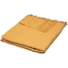 Jeté de lit en coton - jaune moutarde 230x250 cm - Atmosphera>Atmosphera Créateur D'Intérieur Discount