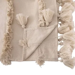 Atmosphera Créateur D'Intérieur Jeté de lit "Row" - beige - 130x180 cm - Atmosphera* Boutis, Couvre-Lit, Édredon