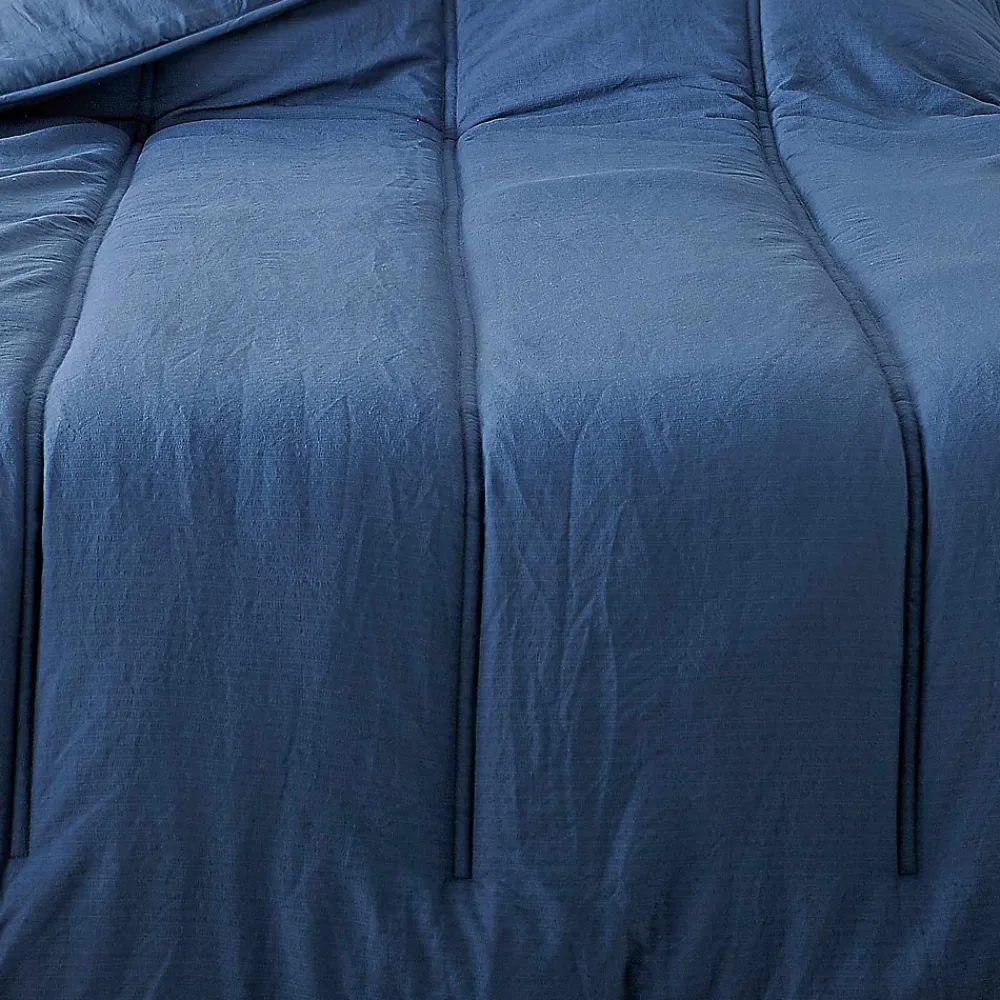 Jeté de lit uni (240x260 cm - Bleu)>Linder Hot