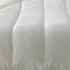 Linder Jeté de lit uni (230x250 cm - Crème)* Boutis, Couvre-Lit, Édredon