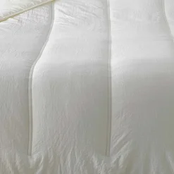 Linder Jeté de lit uni (230x250 cm - Crème)* Boutis, Couvre-Lit, Édredon