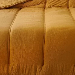 Jeté de lit uni (180x240 cm - Jaune Curry)>Linder Outlet