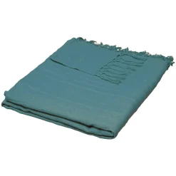 Jeté de lit 230x250 cm canard coton>Atmosphera Créateur D'Intérieur Clearance