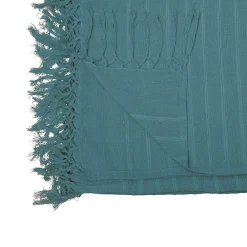 Jeté de lit 230x250 cm canard coton>Atmosphera Créateur D'Intérieur Clearance