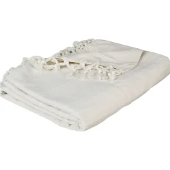 Atmosphera Créateur D'Intérieur Jeté de lit 230x250 ivoire coton* Boutis, Couvre-Lit, Édredon