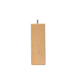 Bellecour Jeu de 4 pieds de lit carrés en bois Hauteur 10 cm* Pied De Lit