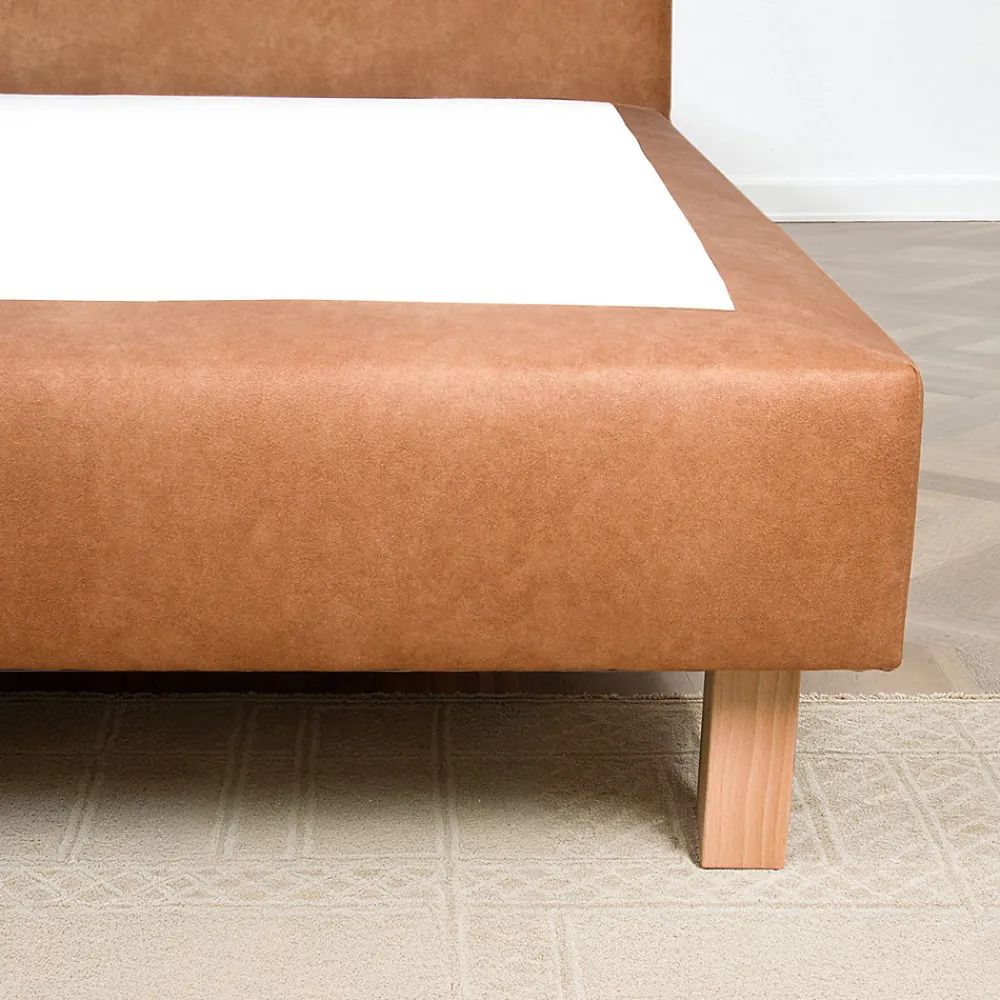 Jeu de 4 pieds de lit carrés en bois Hauteur 20 cm>Bellecour