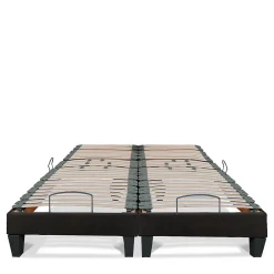 Bellecour Jeu de 2 sommiers électriques Amiral 2x70x190 cm Lattes* Sommier