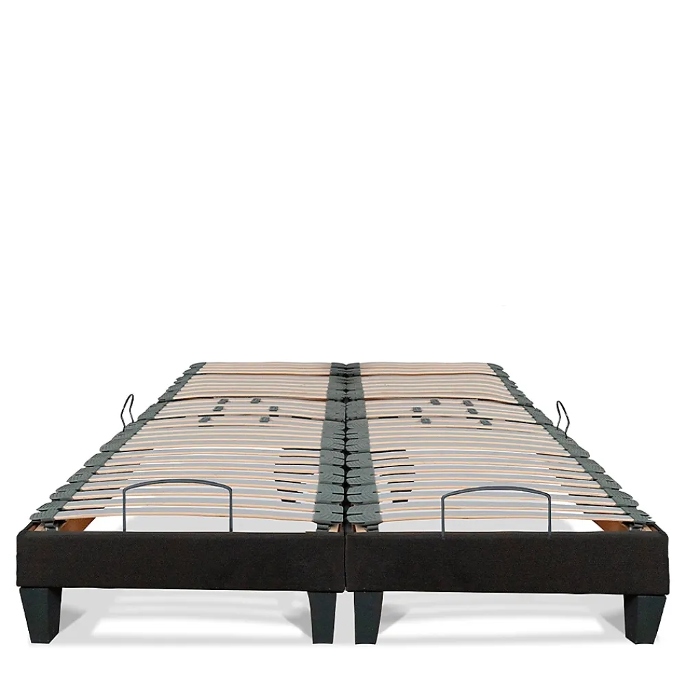 Bellecour Jeu de 2 sommiers électriques Amiral 2x90x200 cm Lattes* Sommier