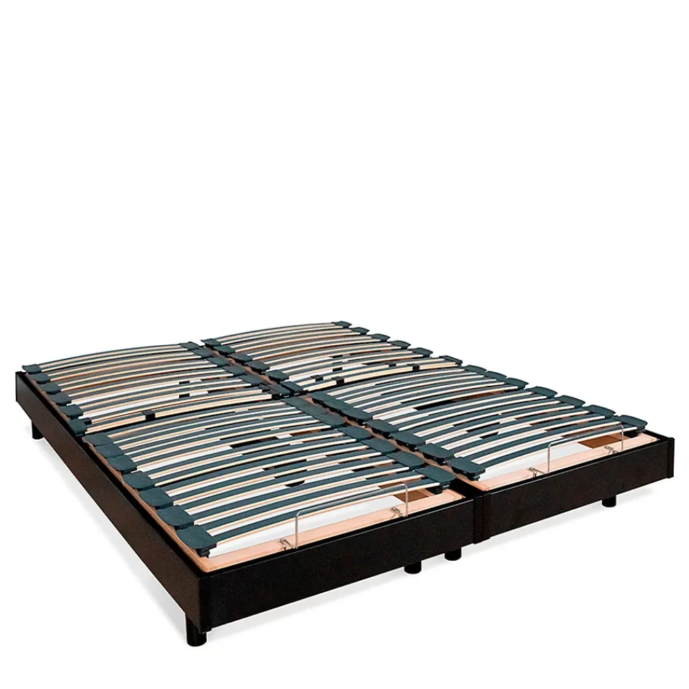 Bellecour Jeu de 2 sommiers électriques Flex 2x80x200 cm Lattes* Sommier