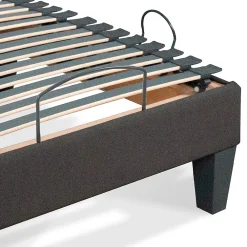 Bellecour Jeu de 2 sommiers électriques Rochereau 2x80x200 cm Lattes & Plots* Sommier
