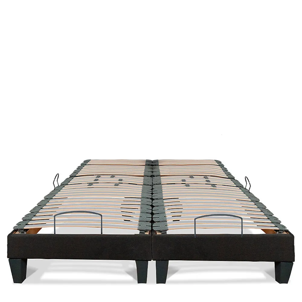 Jeu de 2 sommiers électriques Amiral 2x70x200 cm Lattes>Bellecour New