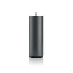 Jeu de pieds de lit cylindriques Hauteur 16 cm (2 lumineux + 2 métal Noirs)><noscript><img width=