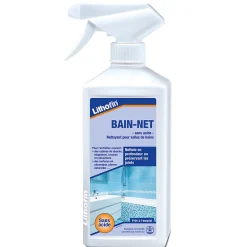 KF Bain-Net - Nettoyant légèrement alcalin pour salle de bain - - 0,5 L - Spray>Lithofin Hot