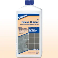 Lithofin KF Enlève-Ciment - Enlève-ciment céramique - - 5 L* Nettoyant Et Entretien Pour Sol