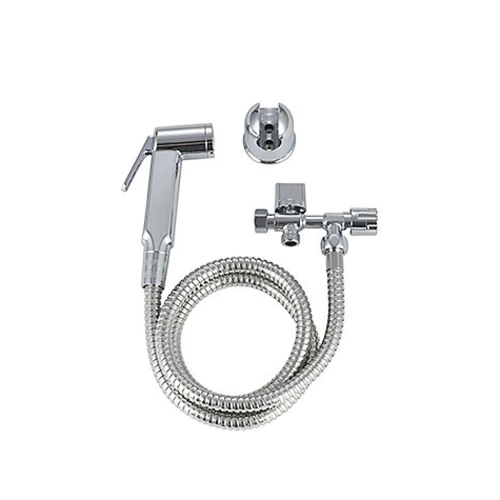 Kit hygiène WC chromé pour réservoir WC apparent>Rousseau Clearance
