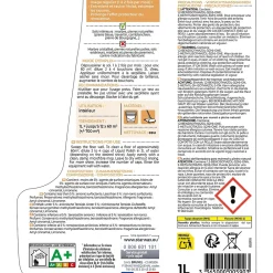 Starwax Lait brillant 2 en 1 marbre et pierres naturelles 1L* Nettoyant Et Entretien Pour Sol