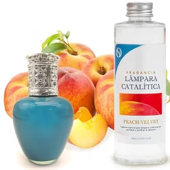 Lampe catalytique Aqua Marina + Parfum Peach Velvet 500 ml - Élimine les mauvaises odeurs, parfume et améliore la qualité de l'air>Mamamanuela Hot