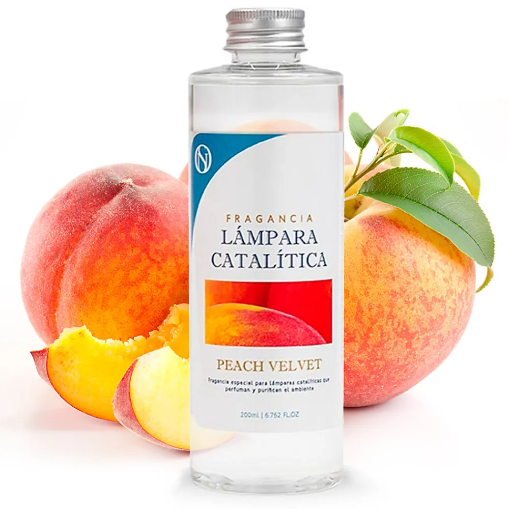 Lampe catalytique Aqua Marina + Parfum Peach Velvet 500 ml - Élimine les mauvaises odeurs, parfume et améliore la qualité de l'air>Mamamanuela Hot