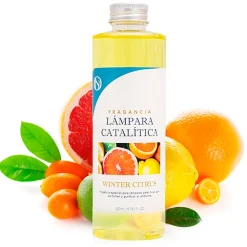 Lampe catalytique Aqua Marina + Parfum Winter Citrus 200 ml - Élimine mauvaises odeurs, parfume et améliore la qualité de l'air><noscript><img width=