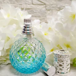 Mamamanuela Lampe catalytique Blue Diamonds + Parfum Lavender Expression 200 ml - Élimine mauvaises odeurs, parfume et améliore qualité de air* Désodorisant Et Parfum D'Ambiance