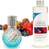Lampe catalytique Blue Diamonds + Parfum Summer Fruits 500 ml - Élimine mauvaises odeurs, parfume et améliore qualité de l'air>Mamamanuela Best