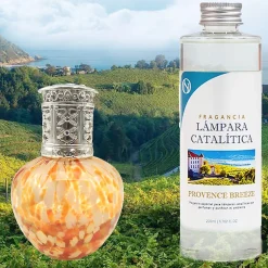 Lampe catalytique Drops Orange + Parfum Provence Breeze 500 ml - Élimine mauvaises odeurs, parfume et améliore la qualité de l'air>Mamamanuela Clearance