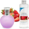 Lampe catalytique Fuchsia Mat + Arôme Wild Strawberry 500 ml - Élimine mauvaises odeurs, parfume et améliore la qualité de l'air>Mamamanuela New