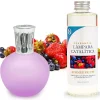 Lampe catalytique Fuchsia Mat + Arôme Summer Fruits 500 ml - Élimine les mauvaises odeurs, parfume et améliore la qualité de l'air>Mamamanuela Outlet