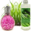 Lampe catalytique Mosaïque Fuchsia + Parfum Citronnelle 500 ml - Élimine mauvaises odeurs, parfume et améliore qualité de l'air>Mamamanuela Online