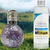 Lampe catalytique Mosaïque de minuit + Provence Breeze 500 ml - Élimine mauvaises odeurs, parfume et améliore la qualité de l'air>Mamamanuela