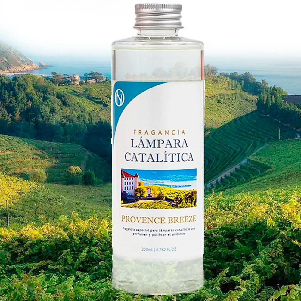 Lampe catalytique Mosaïque de minuit + Provence Breeze 500 ml - Élimine mauvaises odeurs, parfume et améliore la qualité de l'air>Mamamanuela