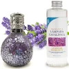 Mamamanuela Lampe catalytique Mosaïque de minuit + Lavender Expression 200 ml - Élimine mauvaises odeurs, parfume et améliore qualité de l'air* Désodorisant Et Parfum D'Ambiance