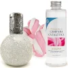 Lampe catalytique Mosaïque Blanc + Parfum Lollipop 500 ml - Élimine mauvaises odeurs, parfume et améliore la qualité de l'air>Mamamanuela Best