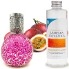 Lampe catalytique Mosaïque Fuchsia + Caribbean Passion 500 ml - Élimine mauvaises odeurs, parfume et améliore qualité de l'air>Mamamanuela Hot