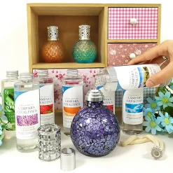 Lampe catalytique Orange Diamonds + Wild Strawberry 200 ml - Élimine les mauvaises odeurs, parfume et améliore la qualité de l'air><noscript><img width=