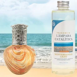 Lampe catalytique Orange Waves + Mediterranean Light 200 ml - Élimine mauvaises odeurs, parfume et améliore la qualité de l'air>Mamamanuela Online