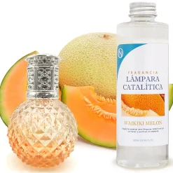 Lampe catalytique Orange Diamonds + Parfum Waikiki Melon 500 ml - Élimine mauvaises odeurs, parfume et améliore qualité de l'air>Mamamanuela Online