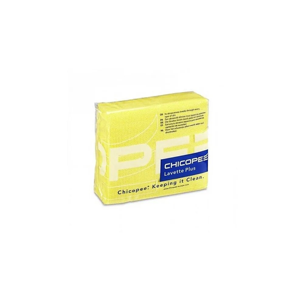 Lavette plus Chicopée 43x36cm JAUNE Lot de 25>Chicopee Sale