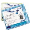 Lavette Uu Nt Wawe Jaune/Blanc 30X36Cm (Sachet 25U) - Guialto> Online