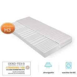 LED Lit NUBE gris foncé 180 x 200 cm><noscript><img width=