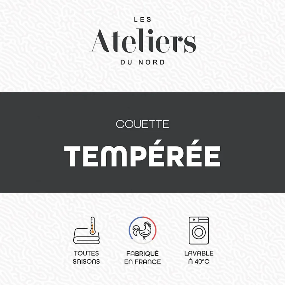 Les - Couette tempérée douce 220x240cm>Ateliers Du Nord New