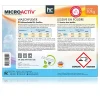 Höfer Chemie Lessive en poudre Microactiv en sceaux de 10 KGx6* Nettoyant Pour Salle De Bains