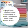 Höfer Chemie Lessive En Poudre Microactiv 20 L Puissante Pour Blanc Et Couleurs* Nettoyant Pour Salle De Bains